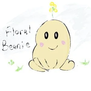 Flora Beanie Logo Sketch