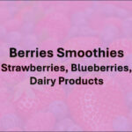 Fresh Berries Smoothie +$15.00