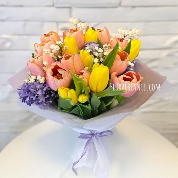 Colorful Tulip Bouquet