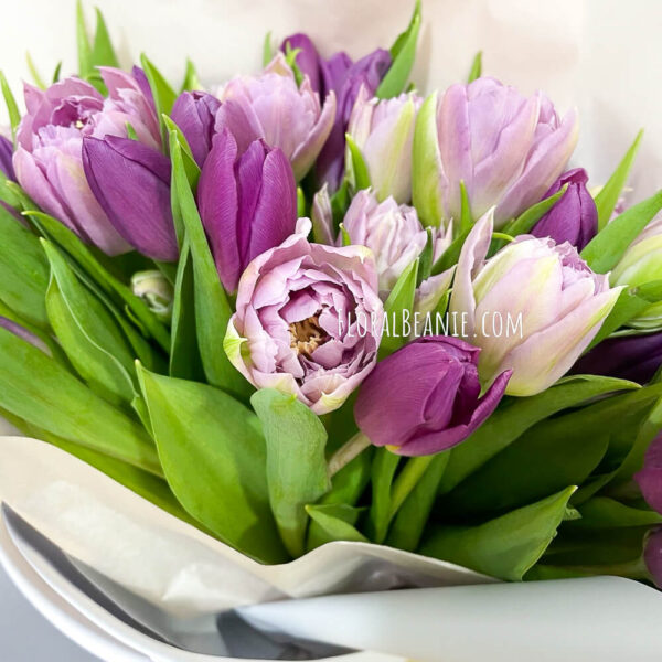 Purple Tulip Bouquet